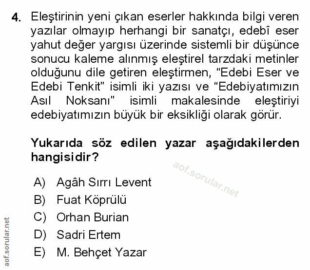 Soru 4
