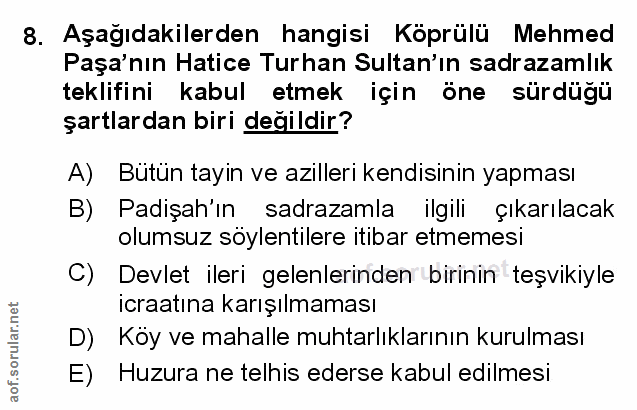 Soru 8