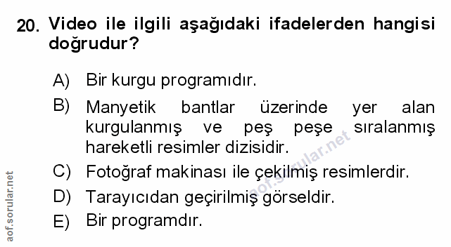 Soru 20