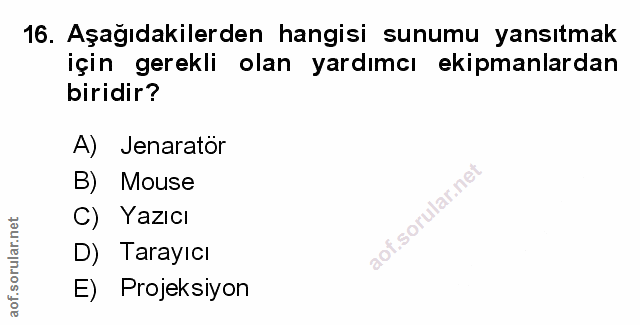 Soru 16