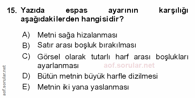 Soru 15