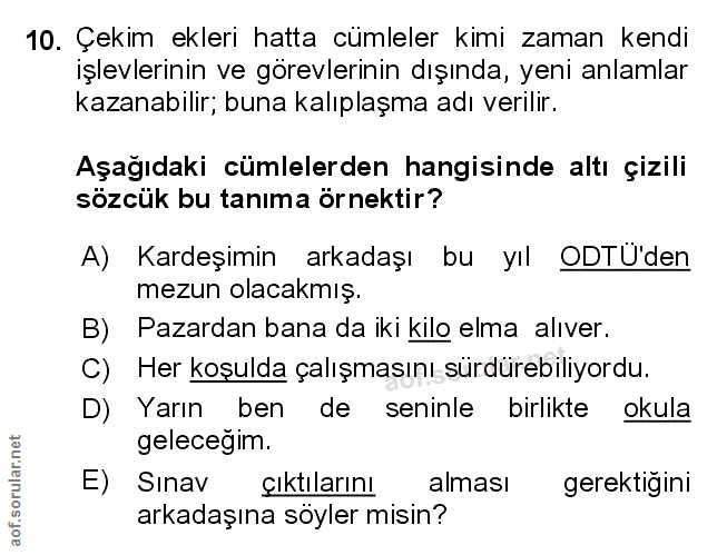 Soru 10