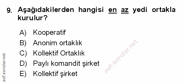 Soru 9