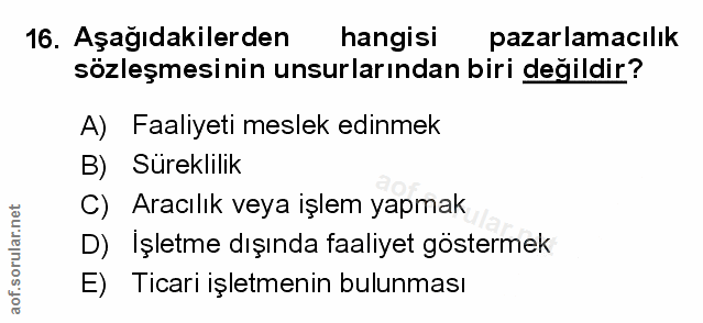 Soru 16