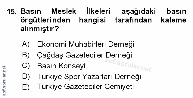 Soru 15