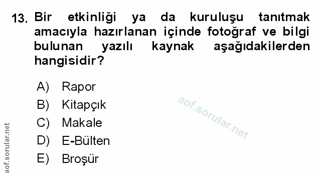 Soru 13
