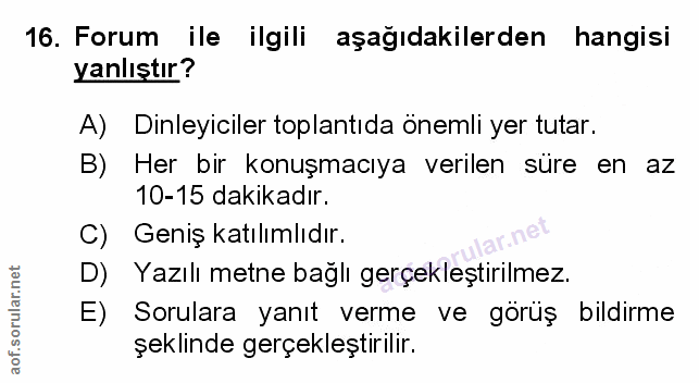 Soru 16