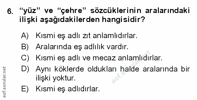 Soru 6