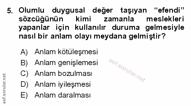 Soru 5
