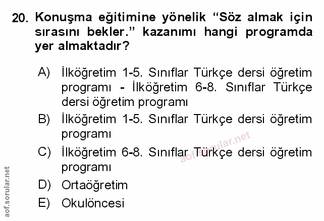 Soru 20