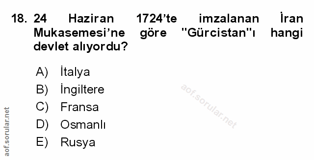 Soru 18