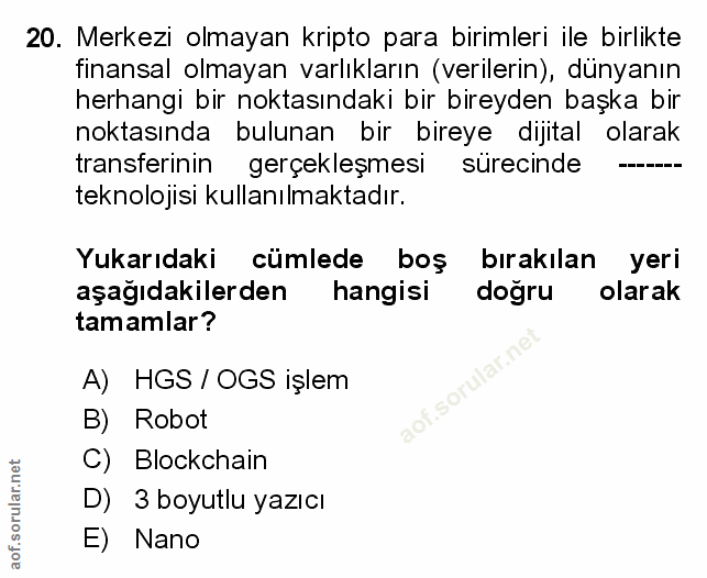 Soru 20