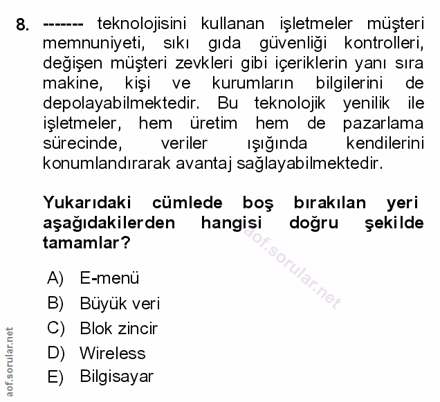 Soru 8