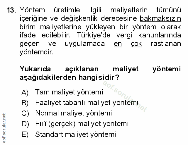 Soru 13