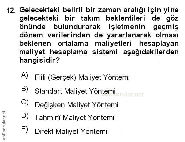 Soru 12