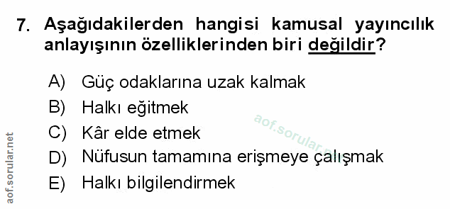 Soru 7