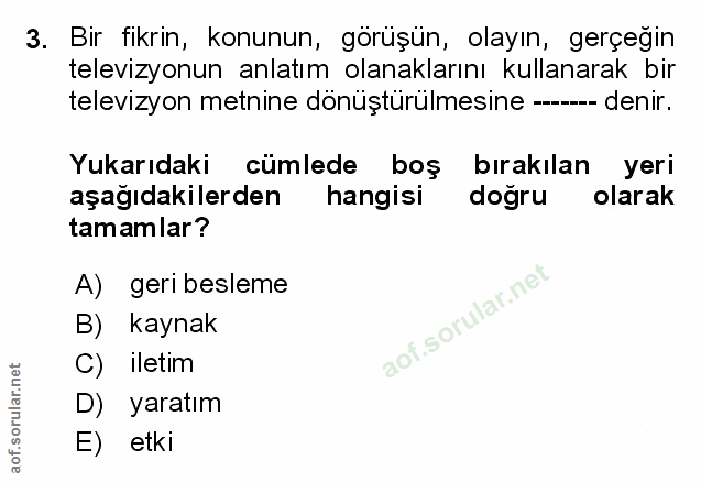 Soru 3