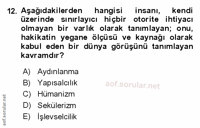 Soru 12