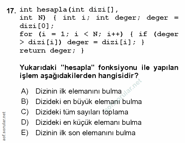 Soru 17