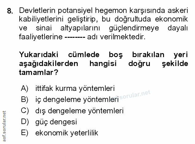 Soru 8