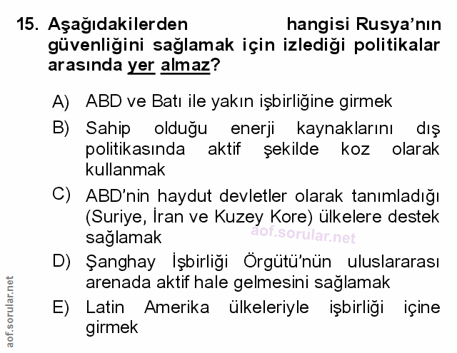 Soru 15