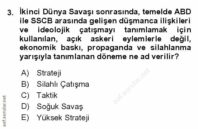 Soru 3