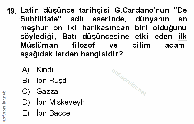 Soru 19