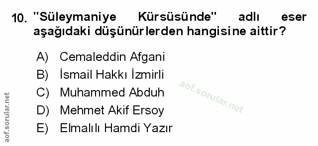 Soru 10
