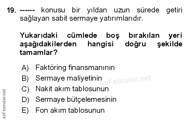 Soru 19
