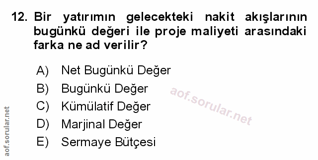 Soru 12