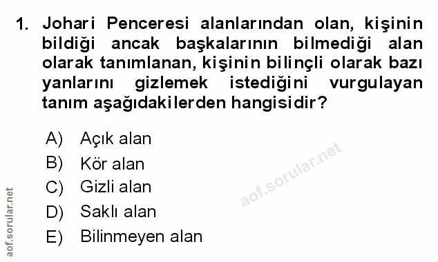 Soru 1
