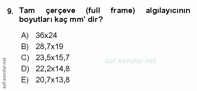 Soru 9