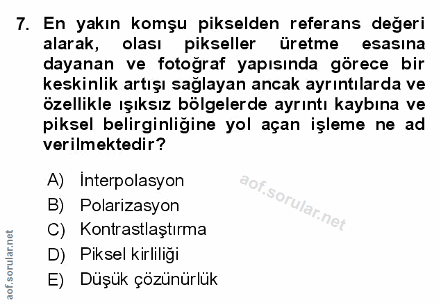 Soru 7