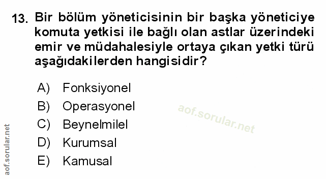 Soru 13