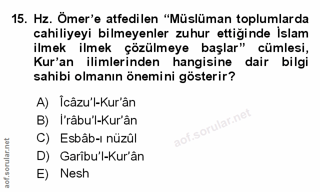 Soru 15