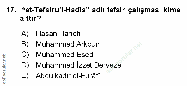 Soru 17