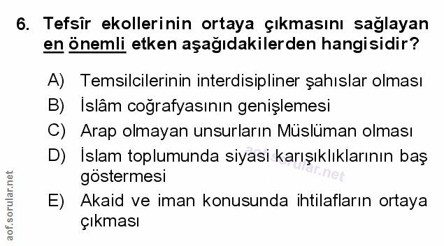 Soru 6