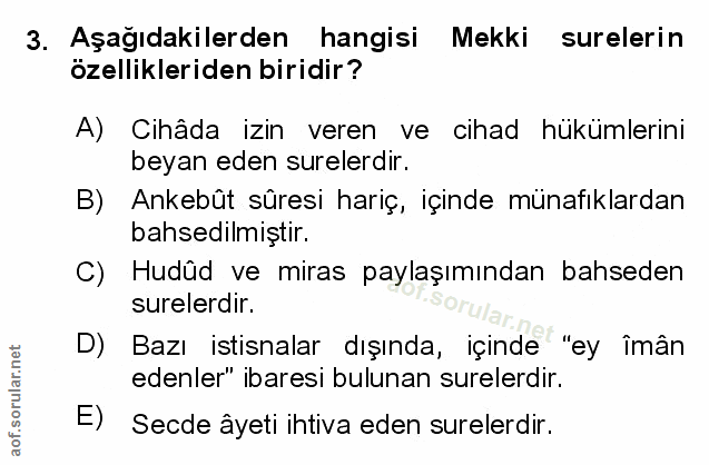 Soru 3
