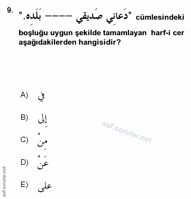 Soru 9