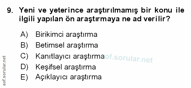 Soru 9