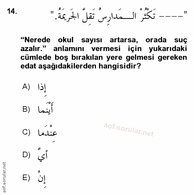 Soru 14