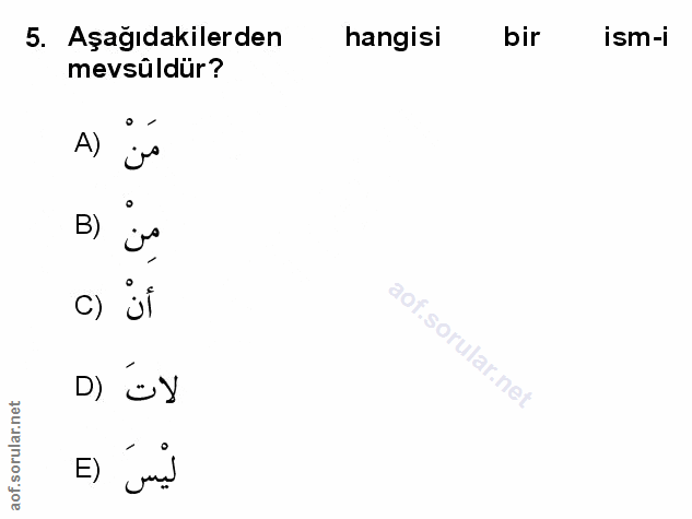 Soru 5