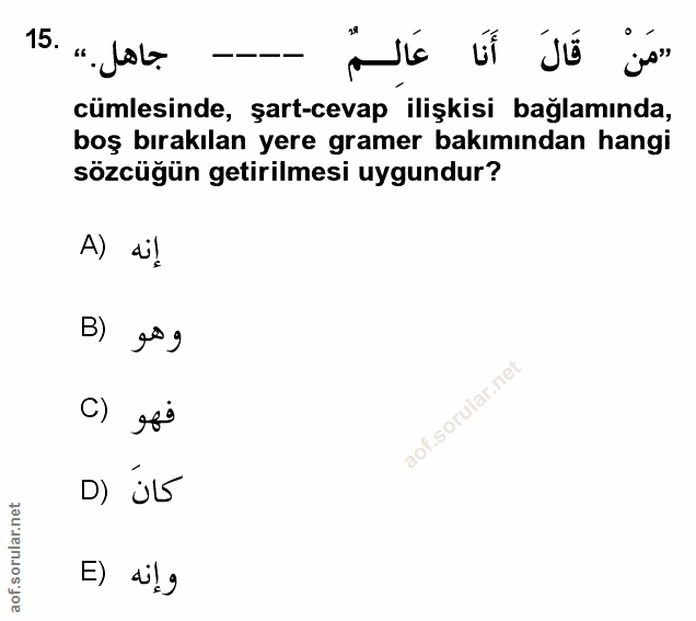 Soru 15