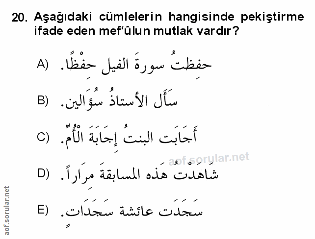 Soru 20