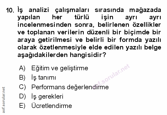 Soru 10