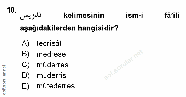 Soru 10