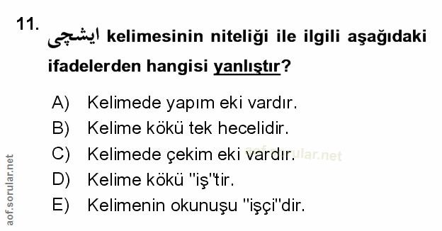 Soru 11