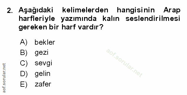 Soru 2