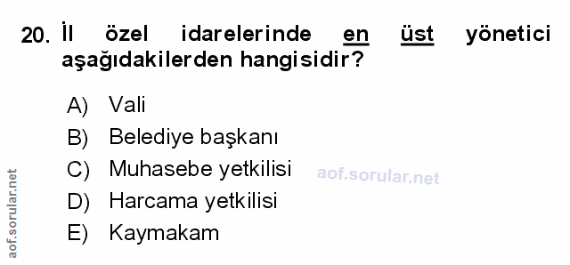 Soru 20