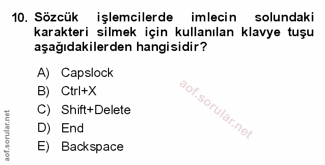Soru 10
